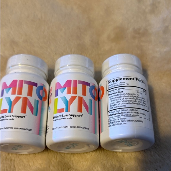 Weight Loss Support Supplement - Pink/Multicolor - Picture 2 of 2